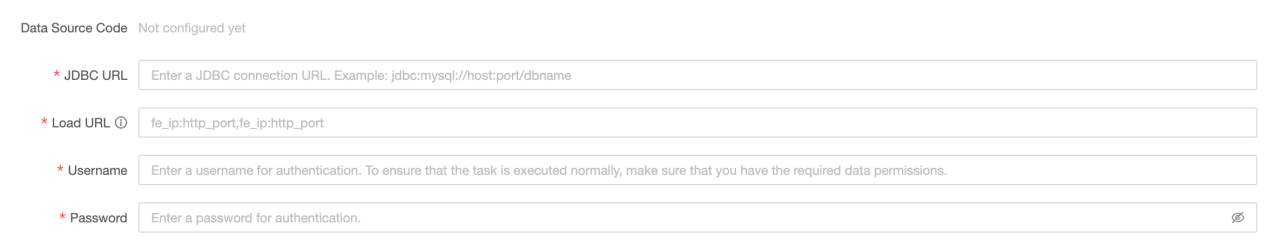 Create a Selena data source - 2